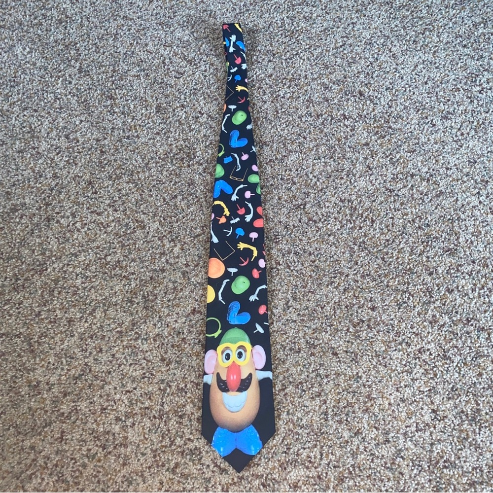 MR. POTATO HEAD - MEN'S TIE - 100%  POLYESTER